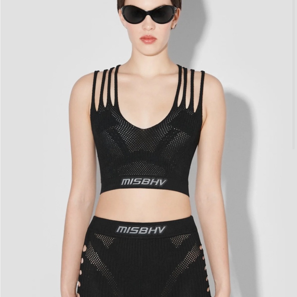 Misbhv Future Black Mesh Top and Bottom